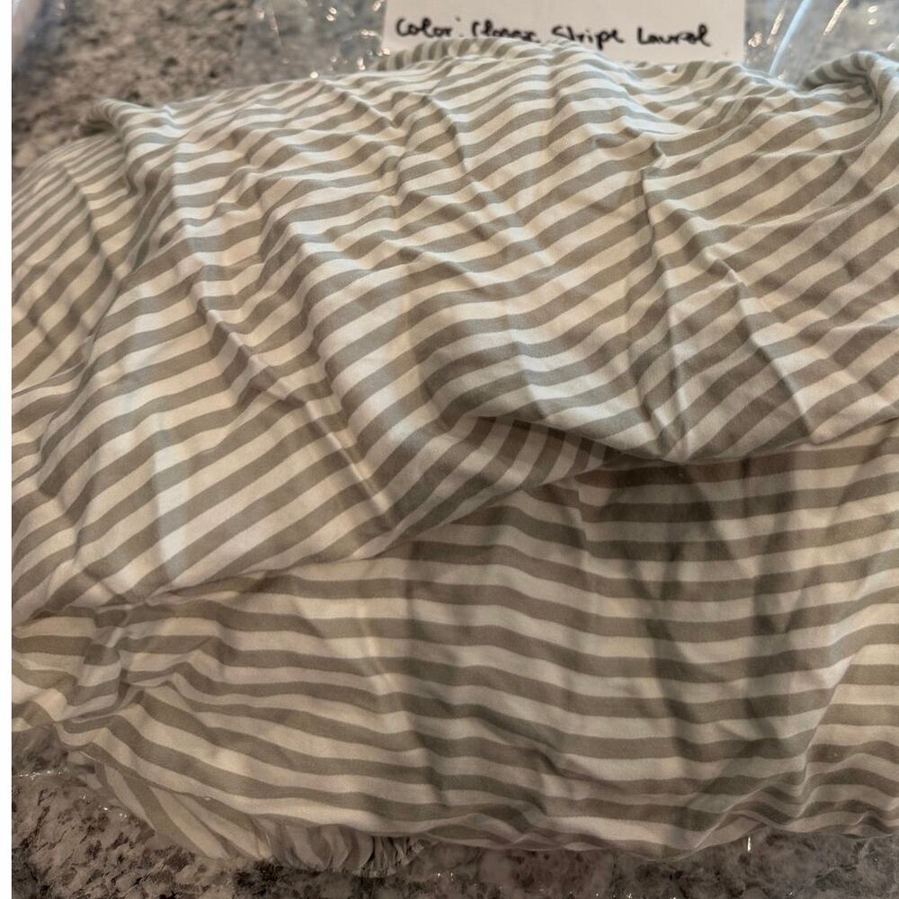 Cozy Earth - Bamboo Fitted Sheet - Twin - Laurel Stripe